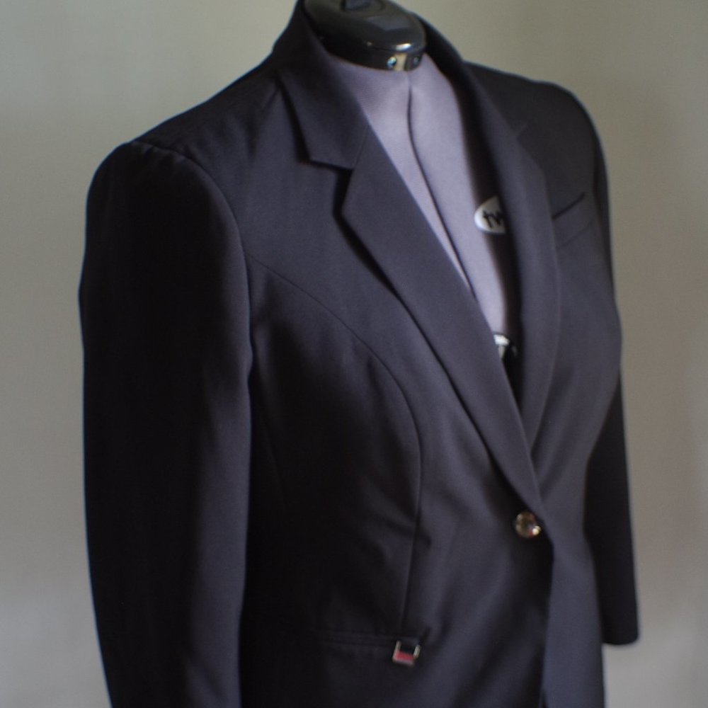 Black Blazer 20w Pewter Accents